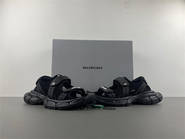Ba1en*iaga BLACK ‘3XL’ SANDALS 786956 W3XLT 1000