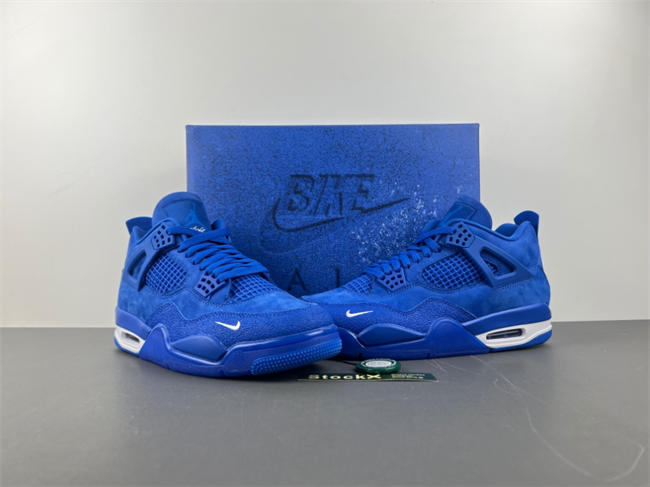 Nigel Sylvester x Air Jordan 4  Blue HF4340-400