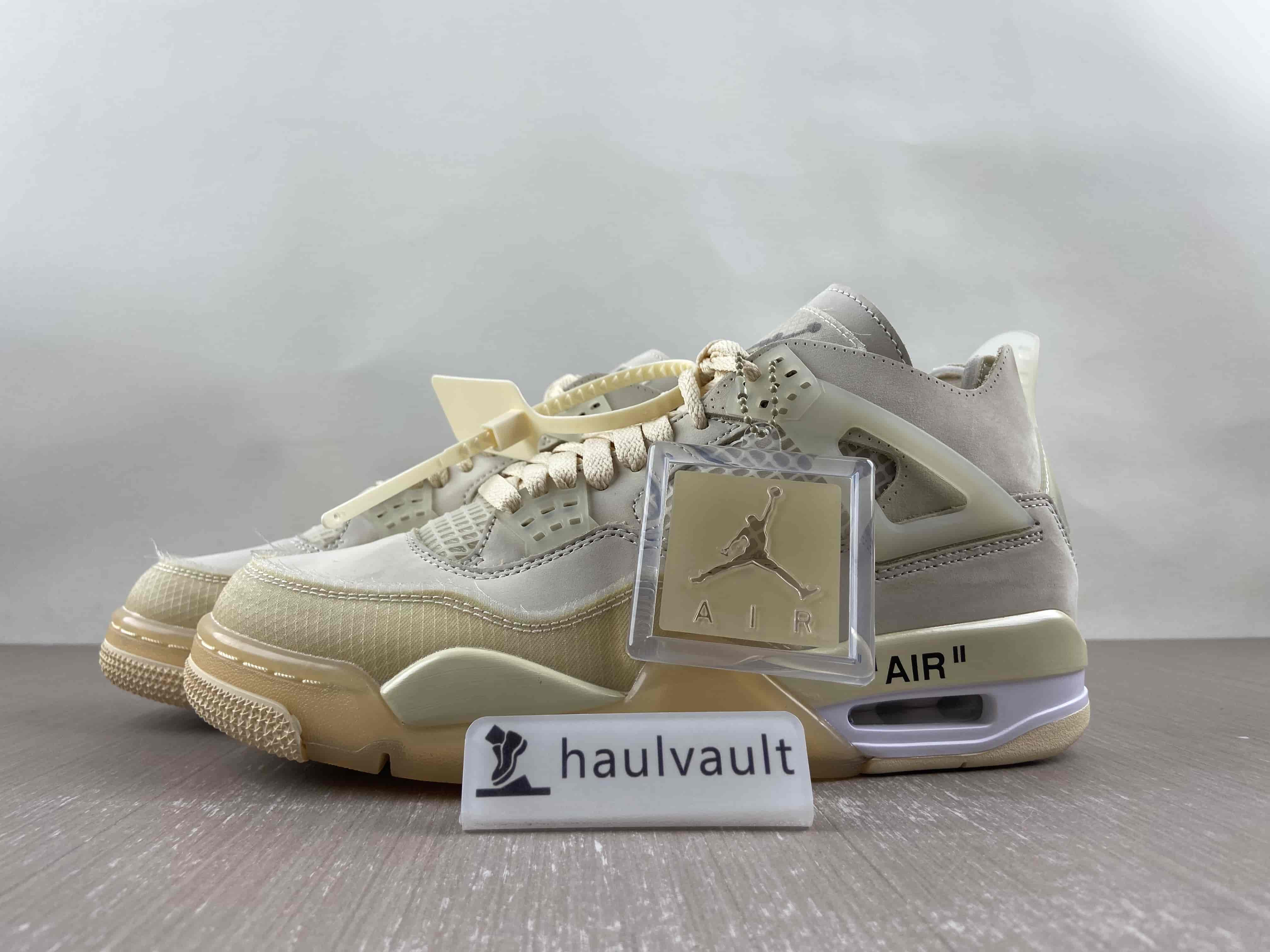 Jordan 4 Retro Off-White Sail AQ9129-100