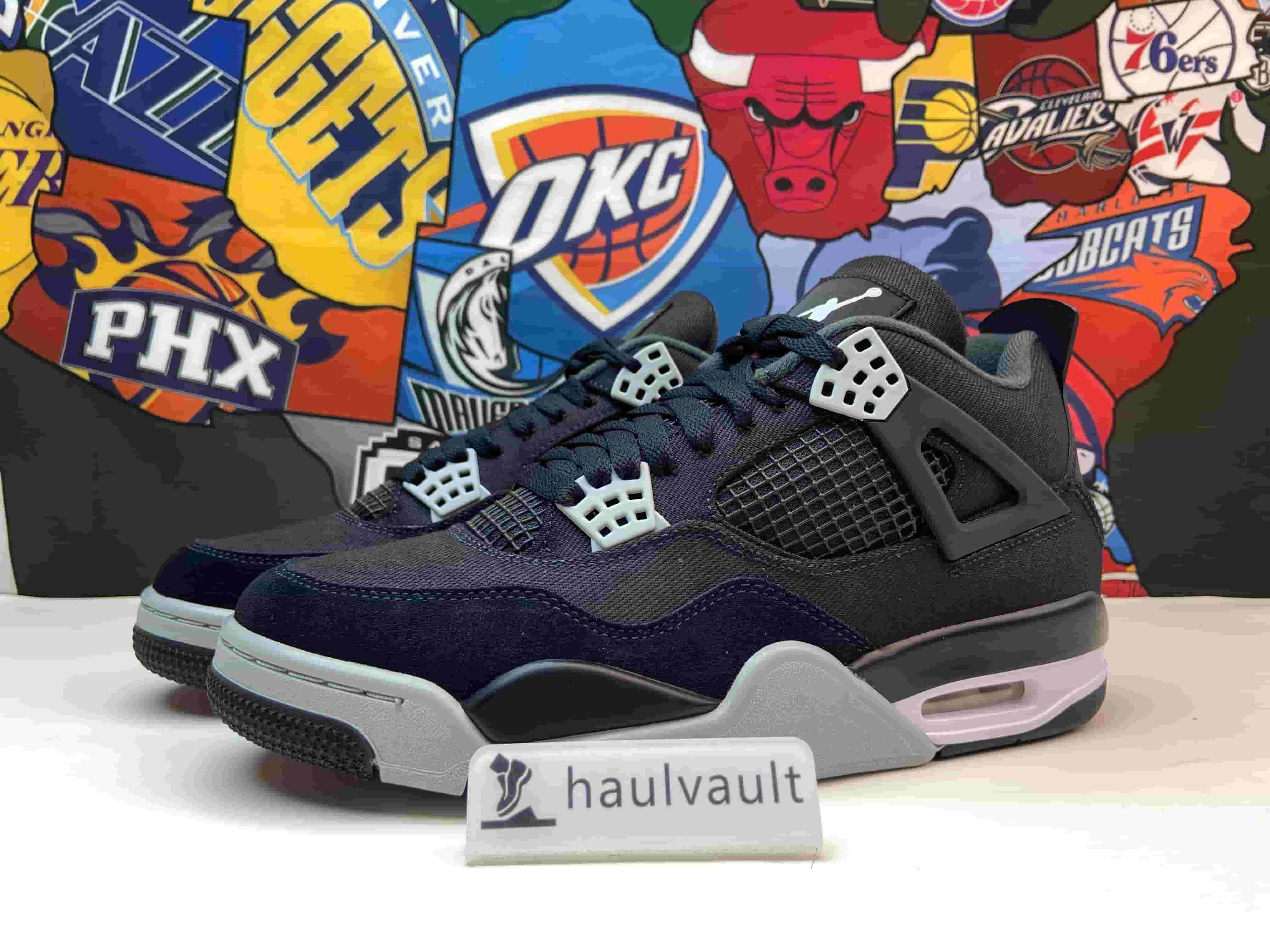 Jordan 4 Retro Black Canvas DH7138-006