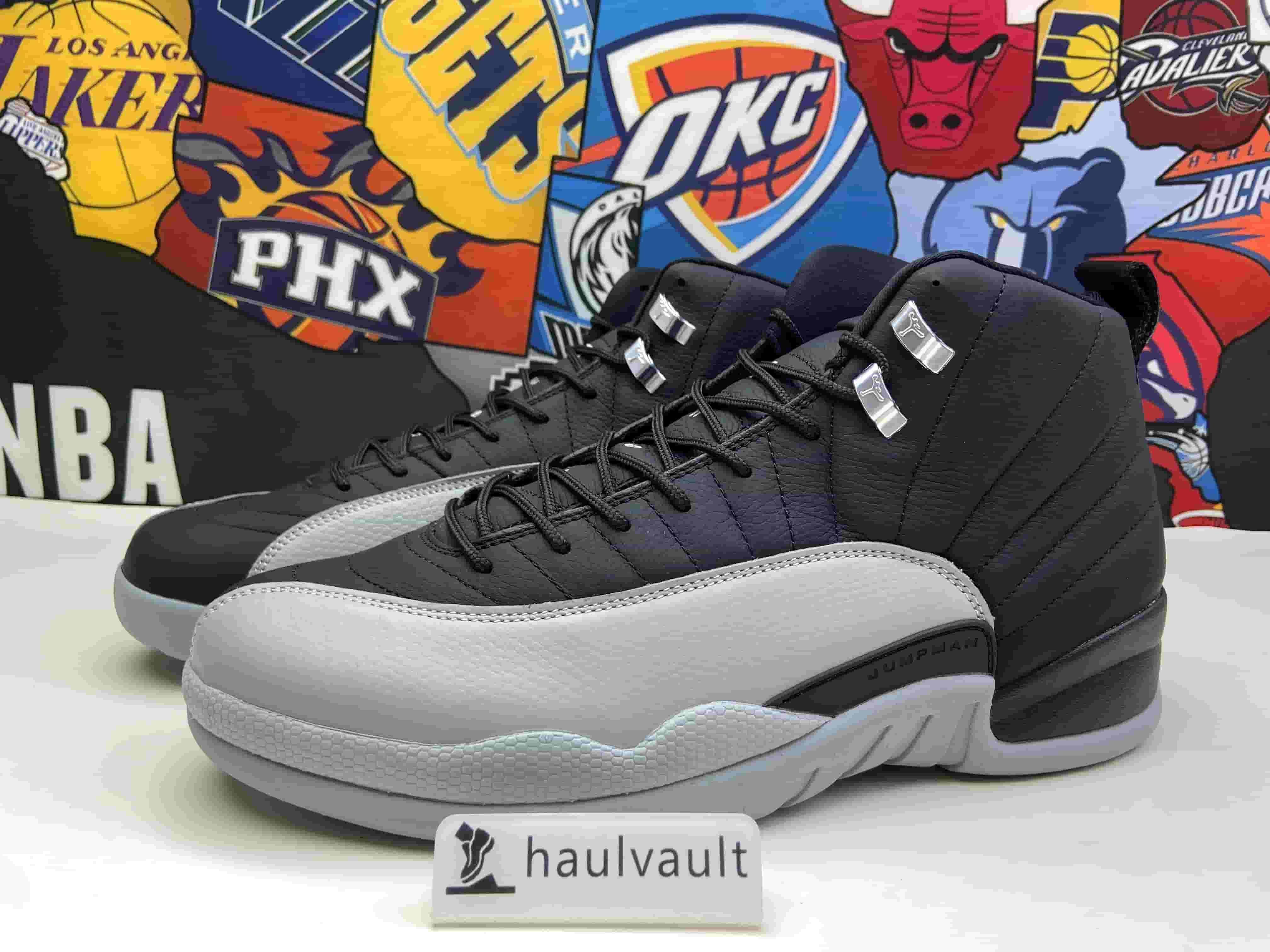 Air Jordan 12 Black Wolf Grey CT8013-010