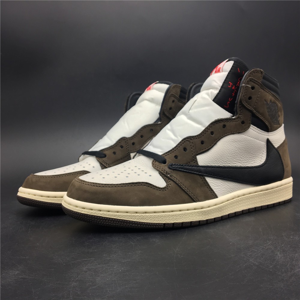 Jordan 1 Retro High OG SPTravis Scott Mocha CD4487-100