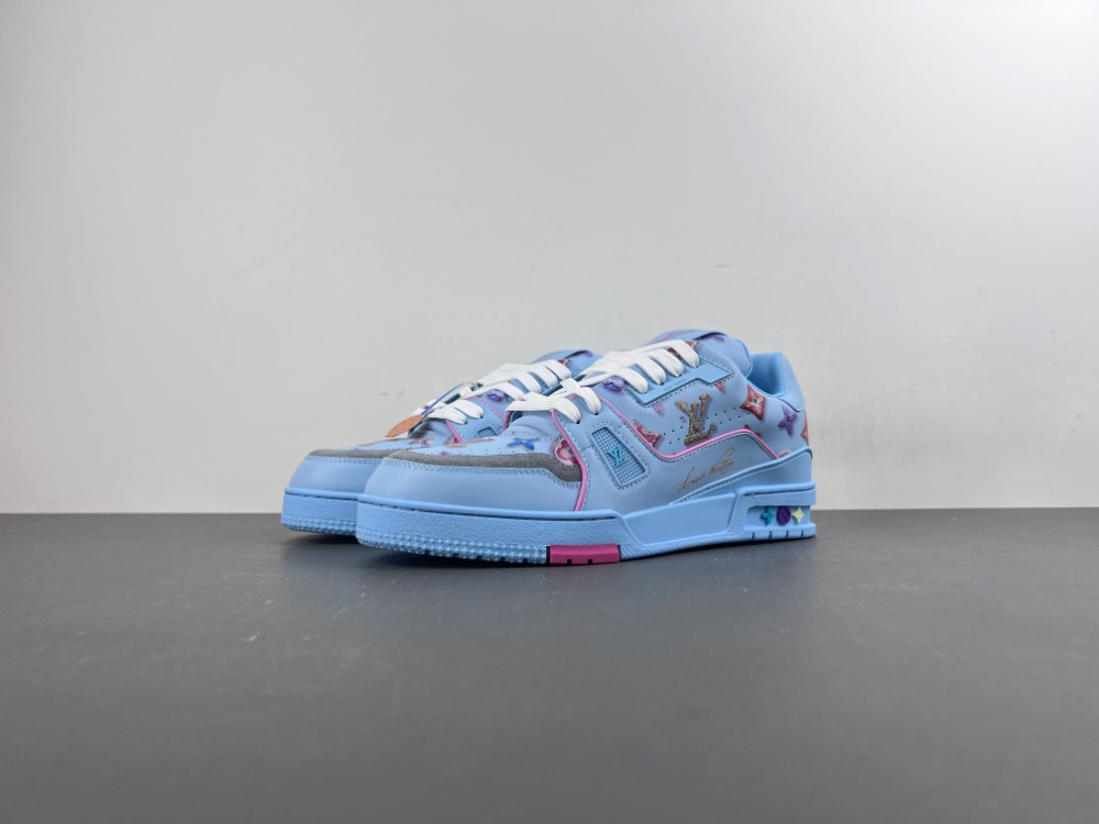 L0vis Vvtt0n LV trainer Sapphire blue X2-1