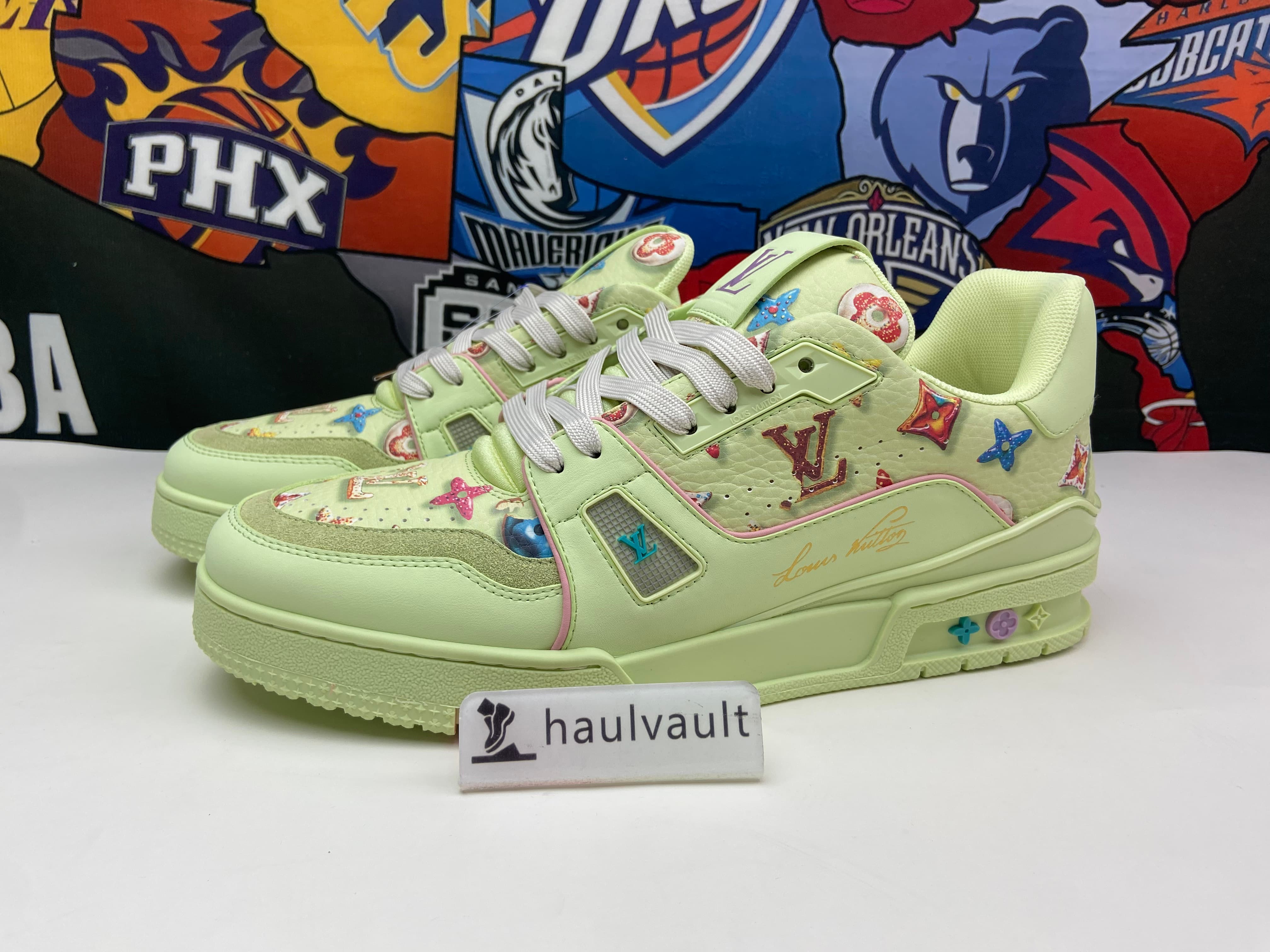 L0vis Vvtt0n LV trainer Grass green X2-2